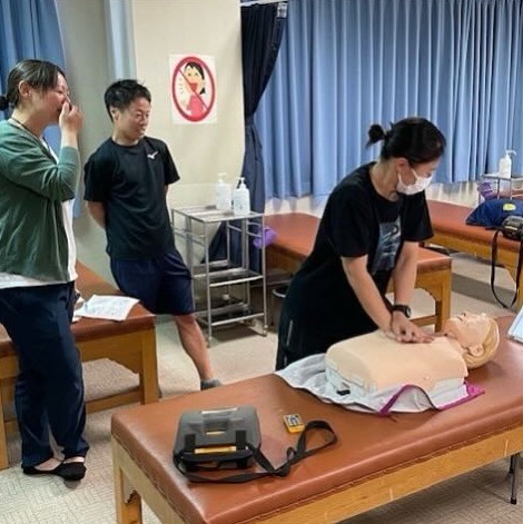 BLS（一次救命措置）研修